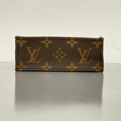 Louis Vuitton Shoulder Bag Monogram Petite Sac Plat M81295 Brown Women's