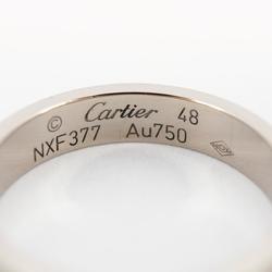 Cartier Ring Love K18WG White Gold Ladies