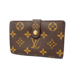 Louis Vuitton Wallet Monogram Porte Monnaie Biennois M61663 Brown Women's