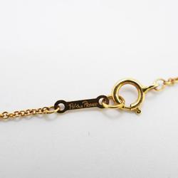 Tiffany Necklace Loving Heart K18YG Yellow Gold Women's