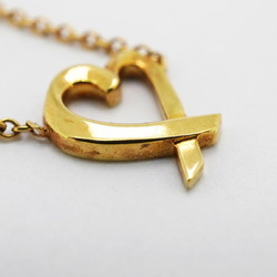 Tiffany Necklace Loving Heart K18YG Yellow Gold Women's