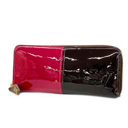 Louis Vuitton Long Wallet Portefeuille Miroir M64403 Magenta Amarante Ladies