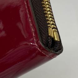 Louis Vuitton Long Wallet Portefeuille Miroir M64403 Magenta Amarante Ladies