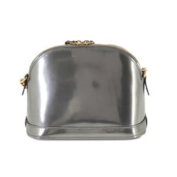 LOUIS VUITTON Vernis Alma Mini Chain Shoulder Bag Monogram Leather Silver M52748 Gold Hardware RFID