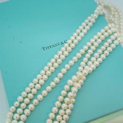 Tiffany necklace 925 silver pearl ladies