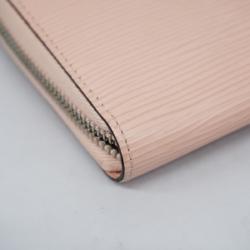 Louis Vuitton Long Wallet Epi Zippy M61374 Rose Nacle Ladies