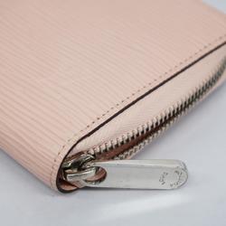 Louis Vuitton Long Wallet Epi Zippy M61374 Rose Nacle Ladies