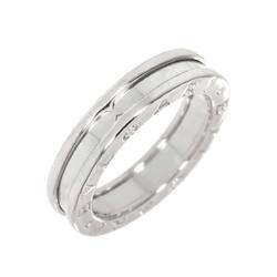 BVLGARI B-ZERO1 1 Band #52 Ring K18 WG White Gold 750