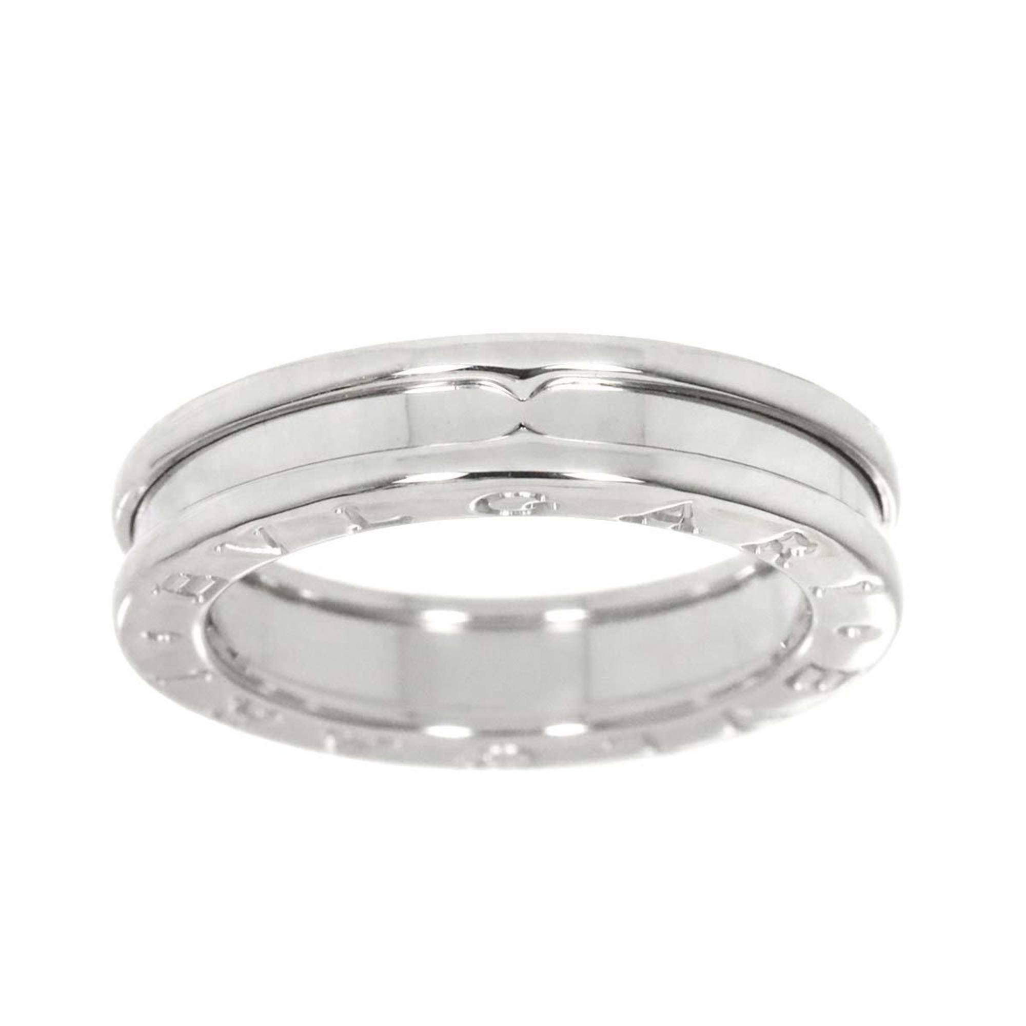 BVLGARI B-ZERO1 1 Band #52 Ring K18 WG White Gold 750