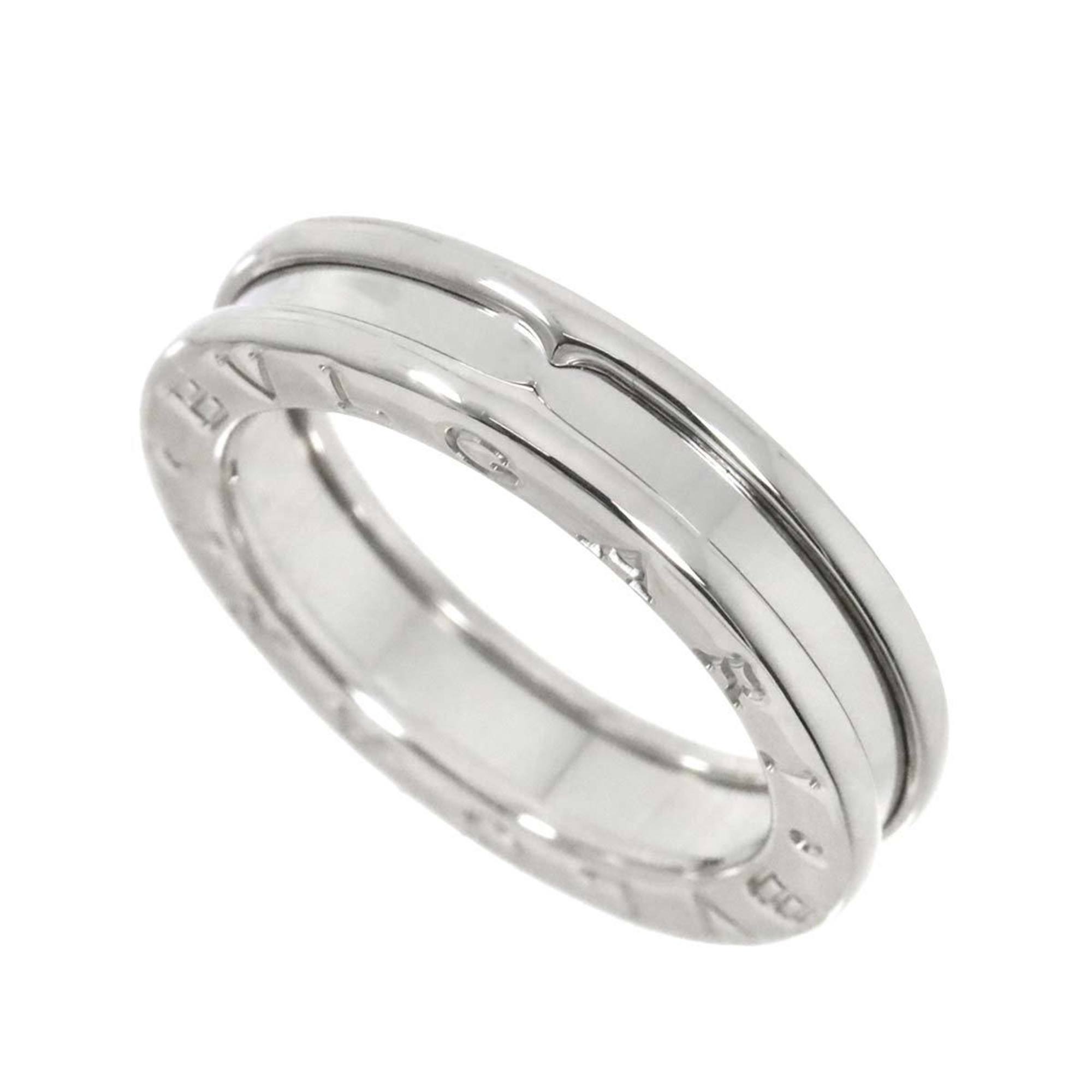 BVLGARI B-ZERO1 1 Band #52 Ring K18 WG White Gold 750