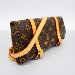 Louis Vuitton Waist Bag Monogram Pochette Marel M51159 Brown Ladies