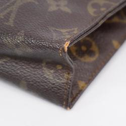 Louis Vuitton Pouch Monogram Poche Toilette 26 M47542 Brown Ladies