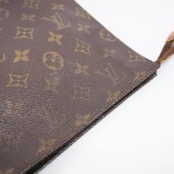 Louis Vuitton Pouch Monogram Poche Toilette 26 M47542 Brown Ladies