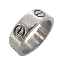 Cartier Ring Love K18WG White Gold Ladies