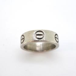 Cartier Ring Love K18WG White Gold Ladies