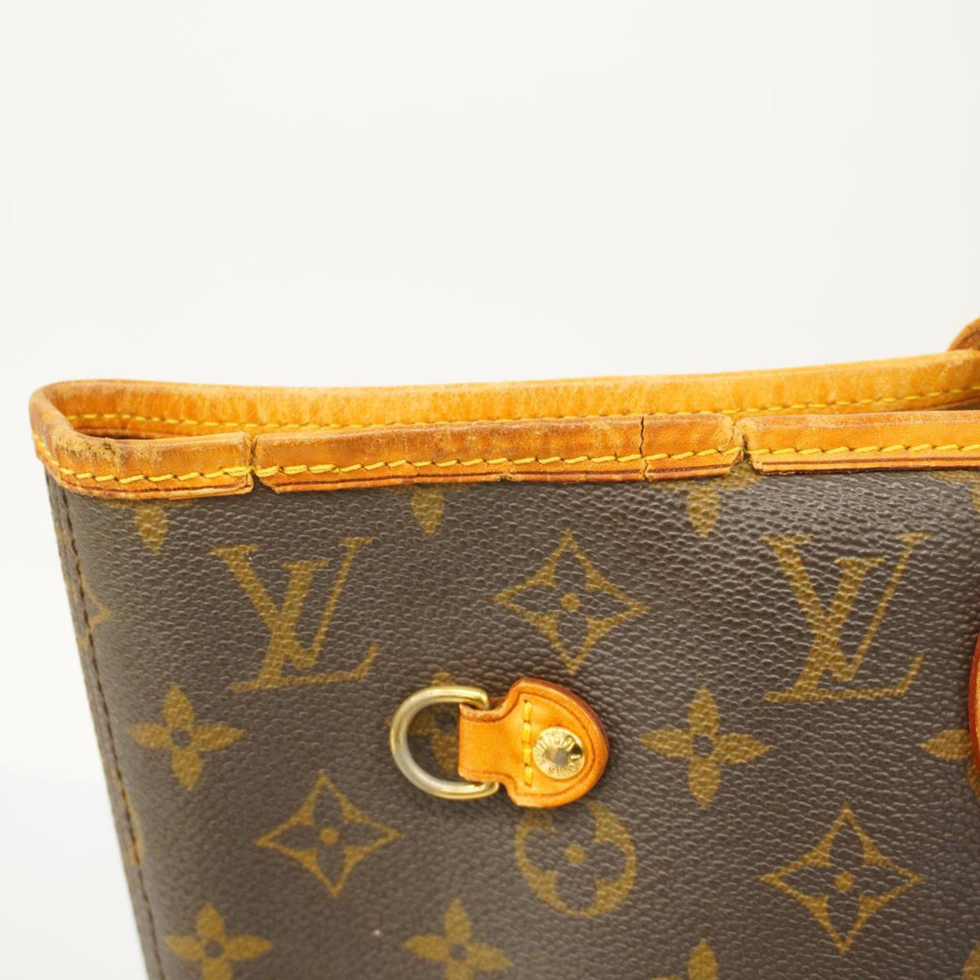 Louis Vuitton Tote Bag Monogram Neverfull MM M40156 Brown Women's