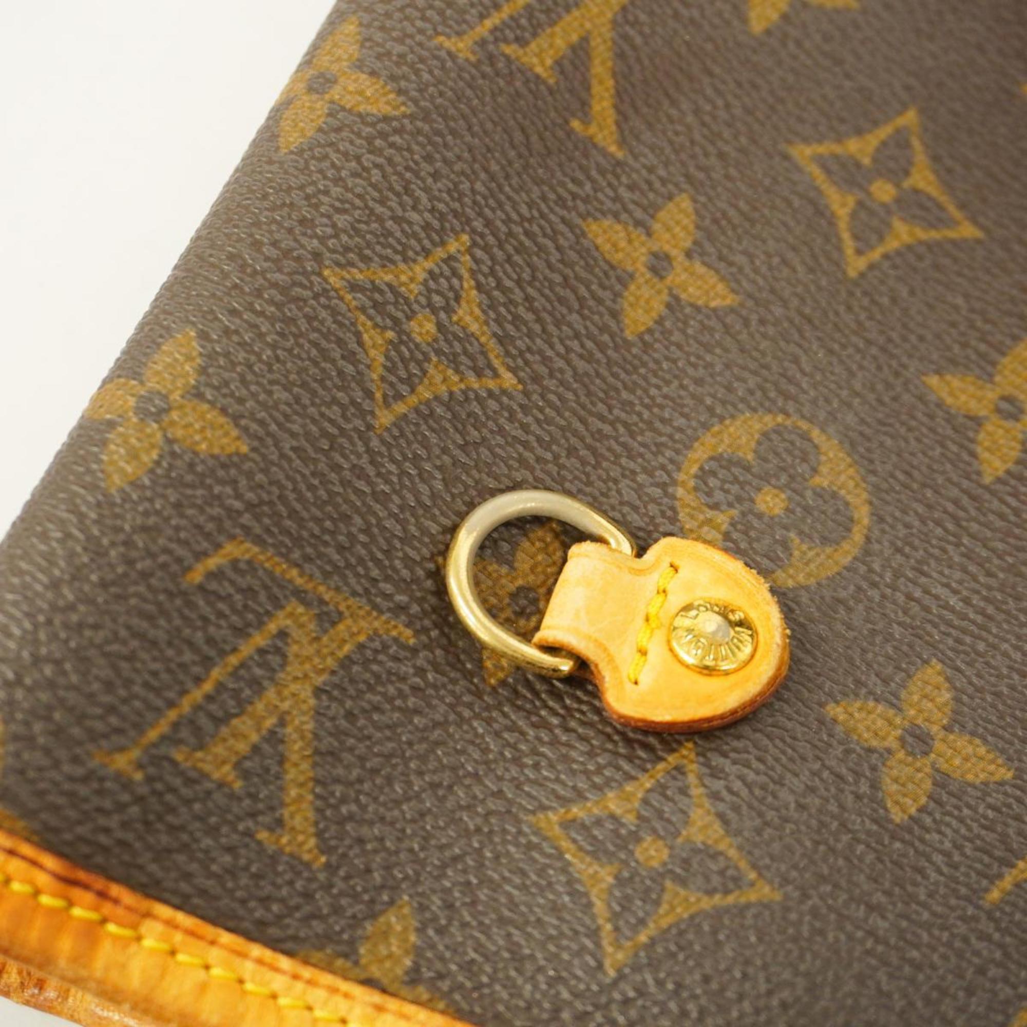 Louis Vuitton Tote Bag Monogram Neverfull MM M40156 Brown Women's