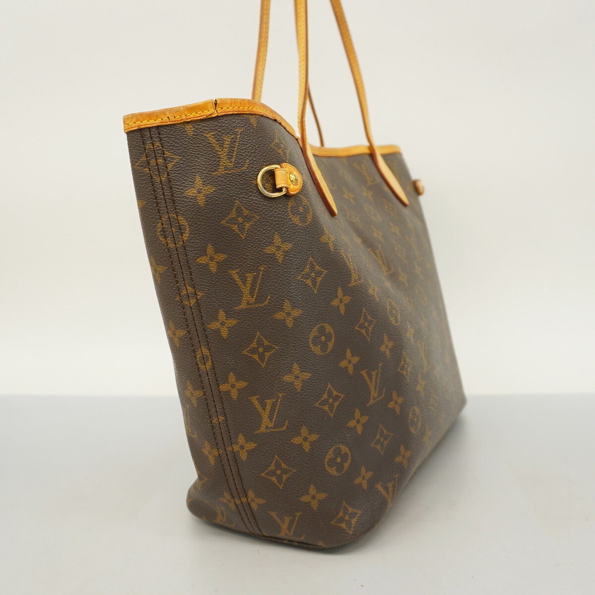 Louis Vuitton Tote Bag Monogram Neverfull MM M40156 Brown Women's