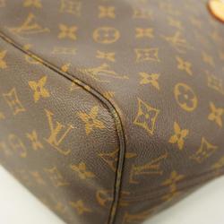 Louis Vuitton Tote Bag Monogram Neverfull MM M40156 Brown Women's