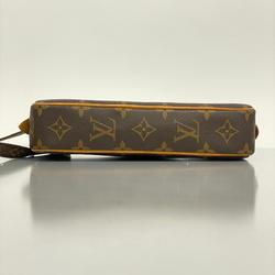 Louis Vuitton Shoulder Bag Monogram Pochette Marly Bandouliere M51828 Brown Women's