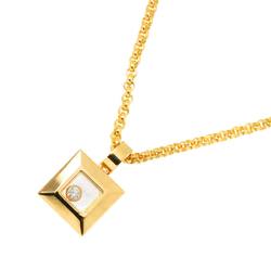 Chopard Happy Diamond Necklace 42cm K18 YG Yellow Gold 750