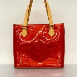 Louis Vuitton Tote Bag Vernis Houston M91092 Rouge Ladies