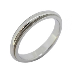 Tiffany Ring Milgrain Pt950 Platinum Men's