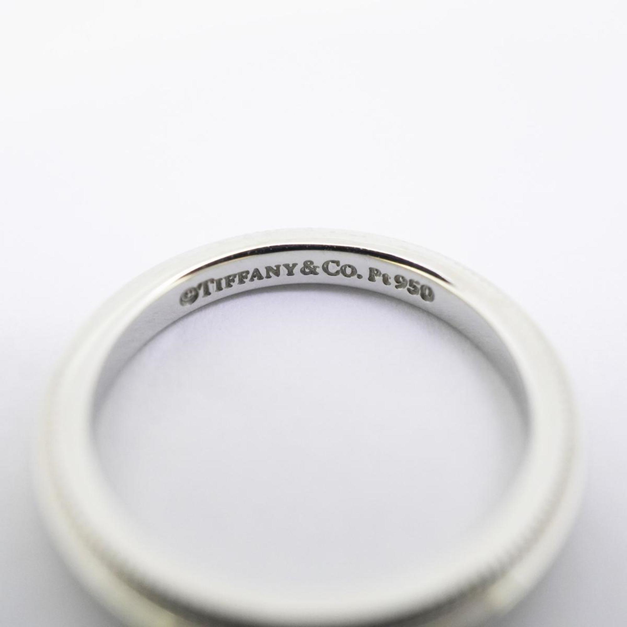 Tiffany Ring Milgrain Pt950 Platinum Ladies