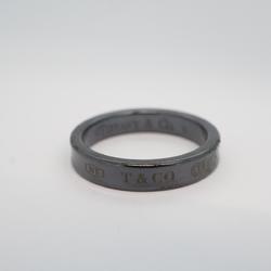 Tiffany Ring Narrow Titanium Black Men's