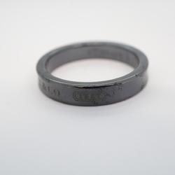 Tiffany Ring Narrow Titanium Black Men's