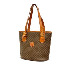 Celine Tote Bag Macadam Brown Women's