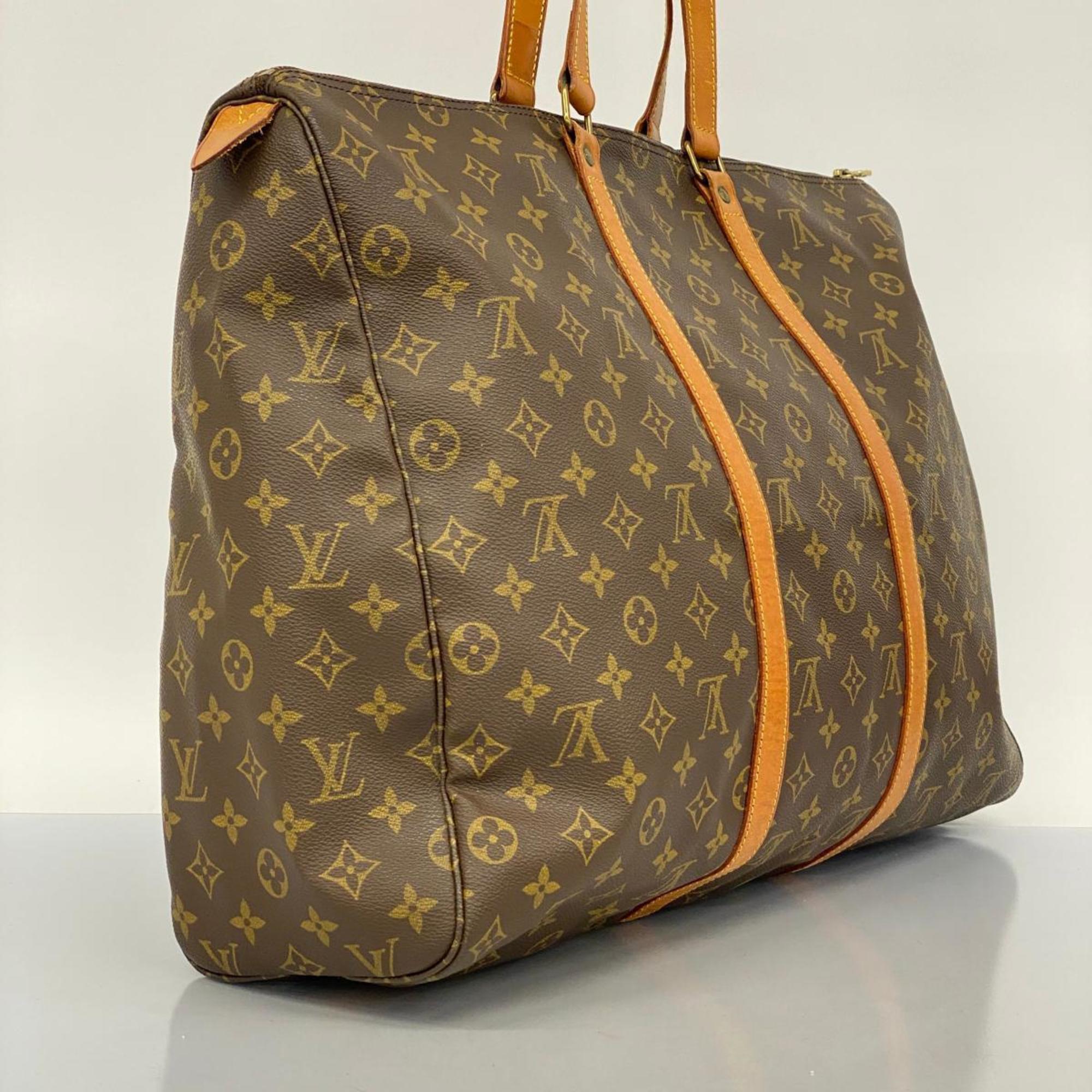 Louis Vuitton Boston Bag Monogram Flanery 50 M51116 Brown Men's Women's