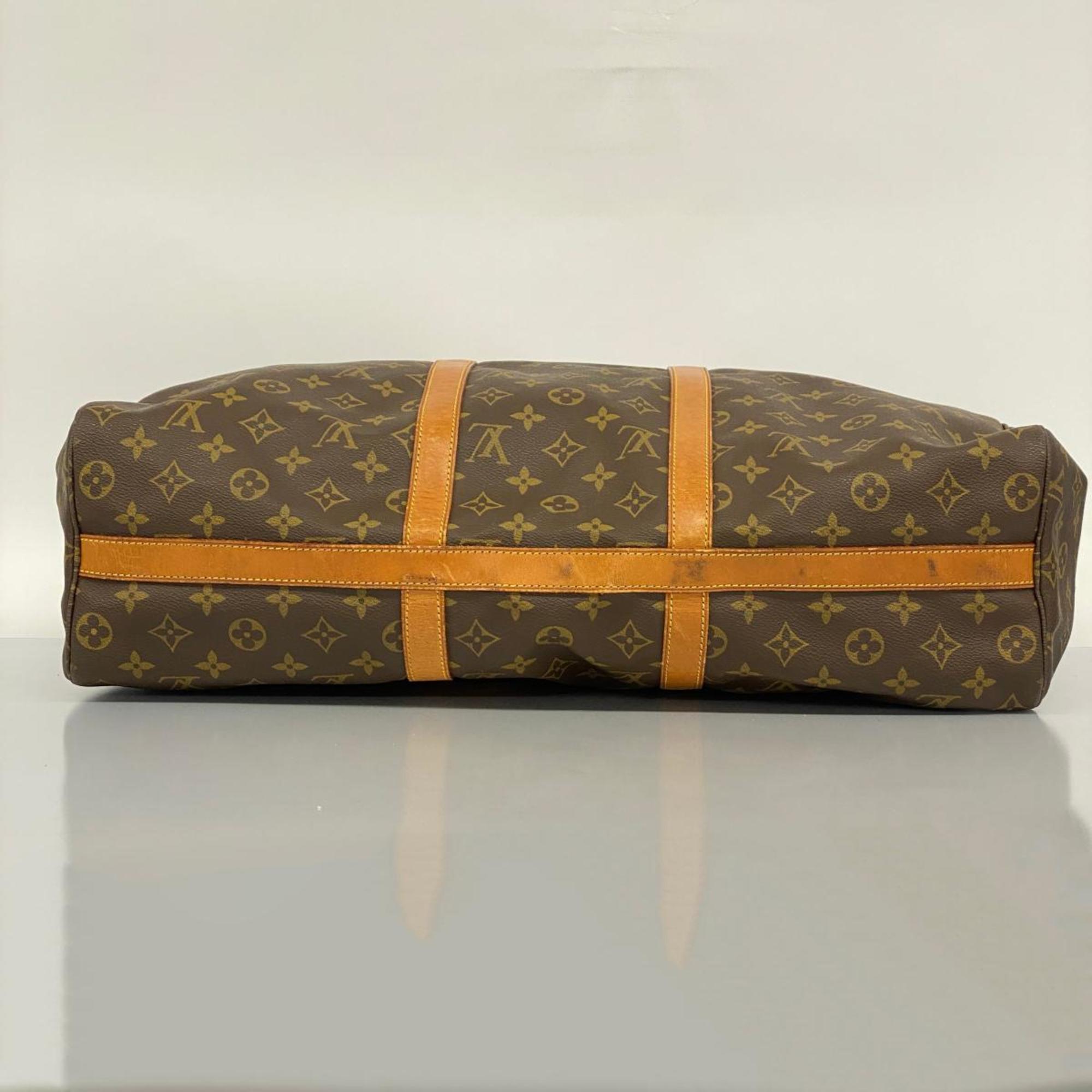 Louis Vuitton Boston Bag Monogram Flanery 50 M51116 Brown Men's Women's