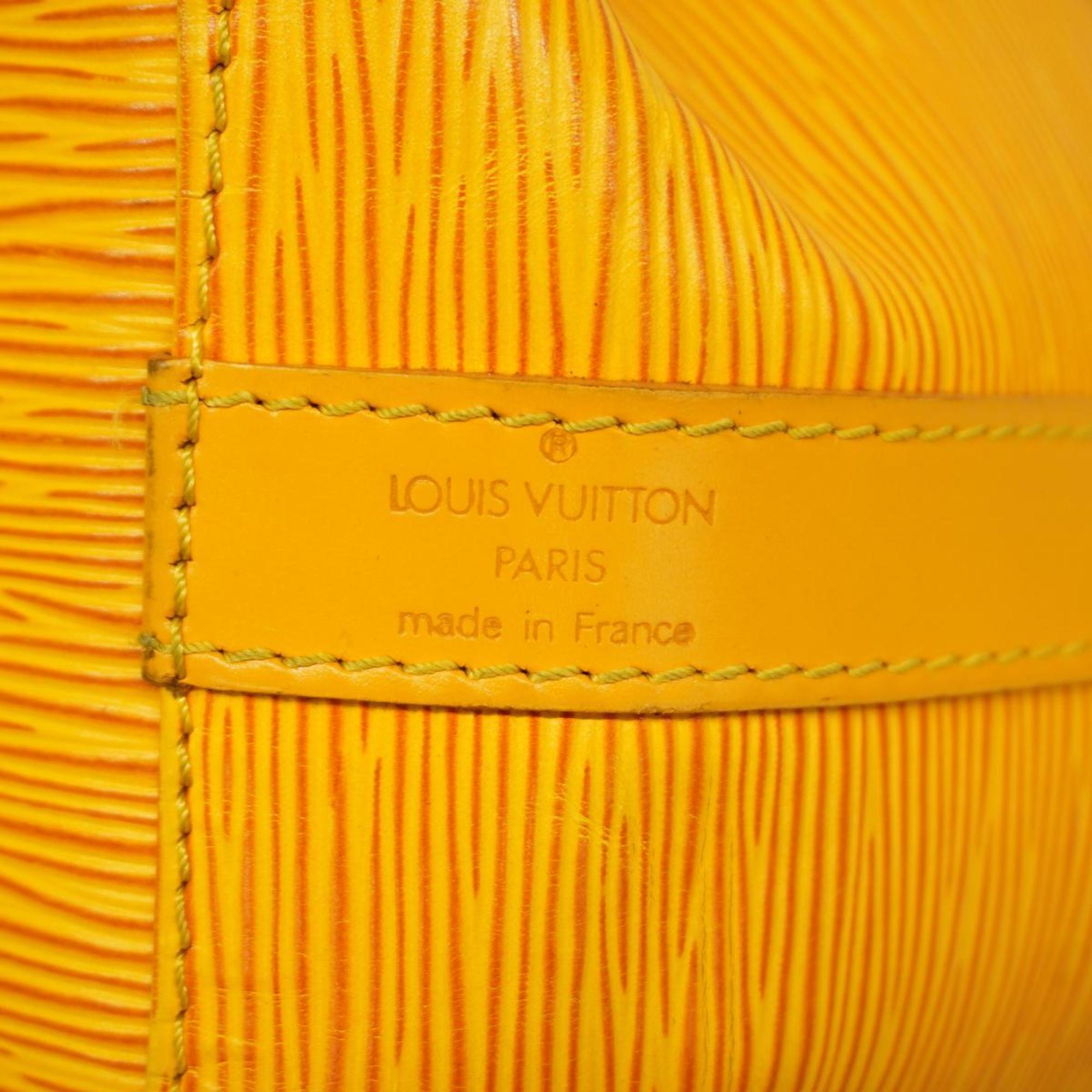 Louis Vuitton Shoulder Bag Epi Petit Noe M44109 Jaune Ladies