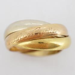 Cartier Ring Trinity 49 K18YG Yellow Gold K18WG White K18PG Pink Women's