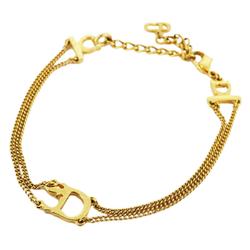 Christian Dior Bracelet D GP Plated Gold Women's