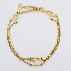 Christian Dior Bracelet D GP Plated Gold Women's