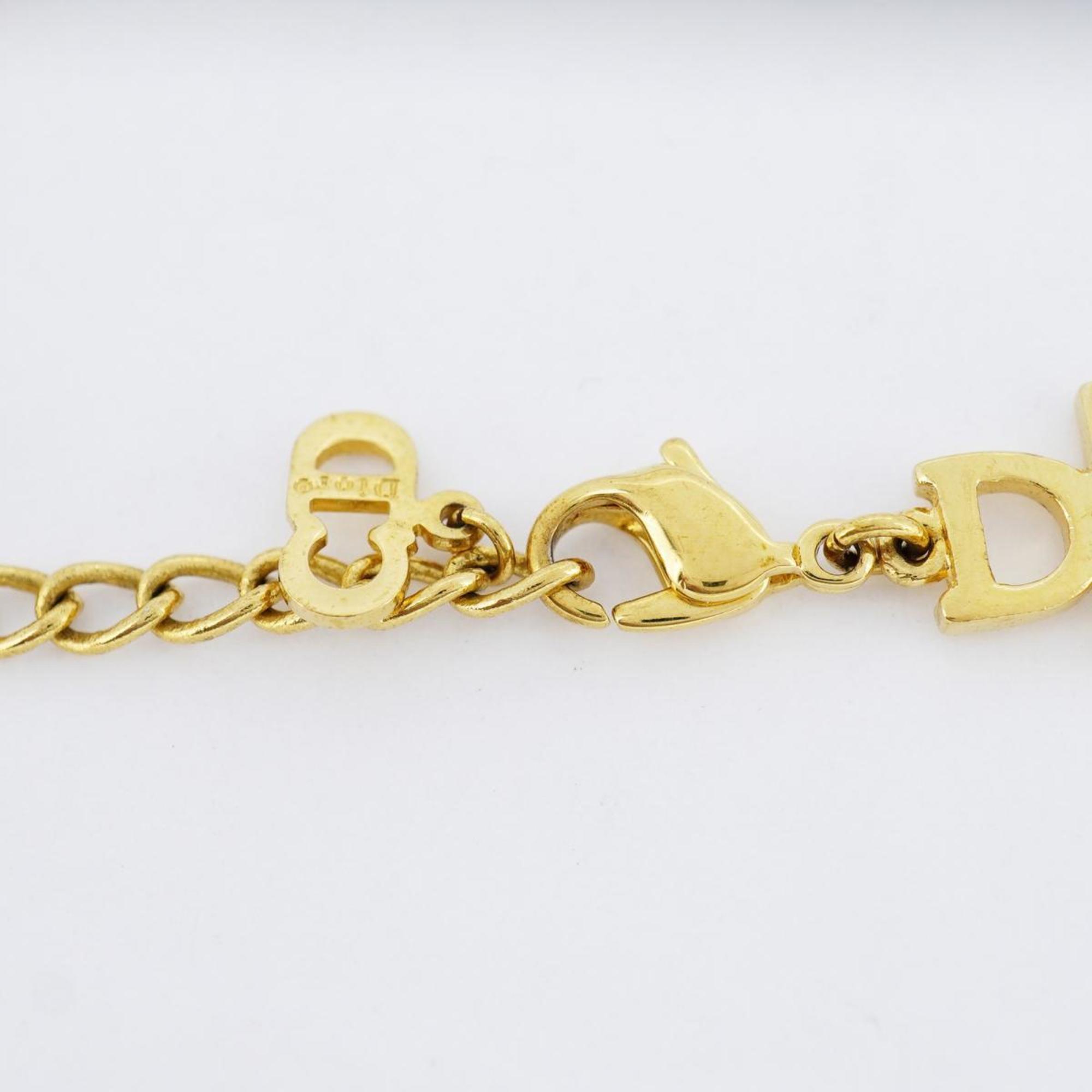 Christian Dior Bracelet D GP Plated Gold Women's