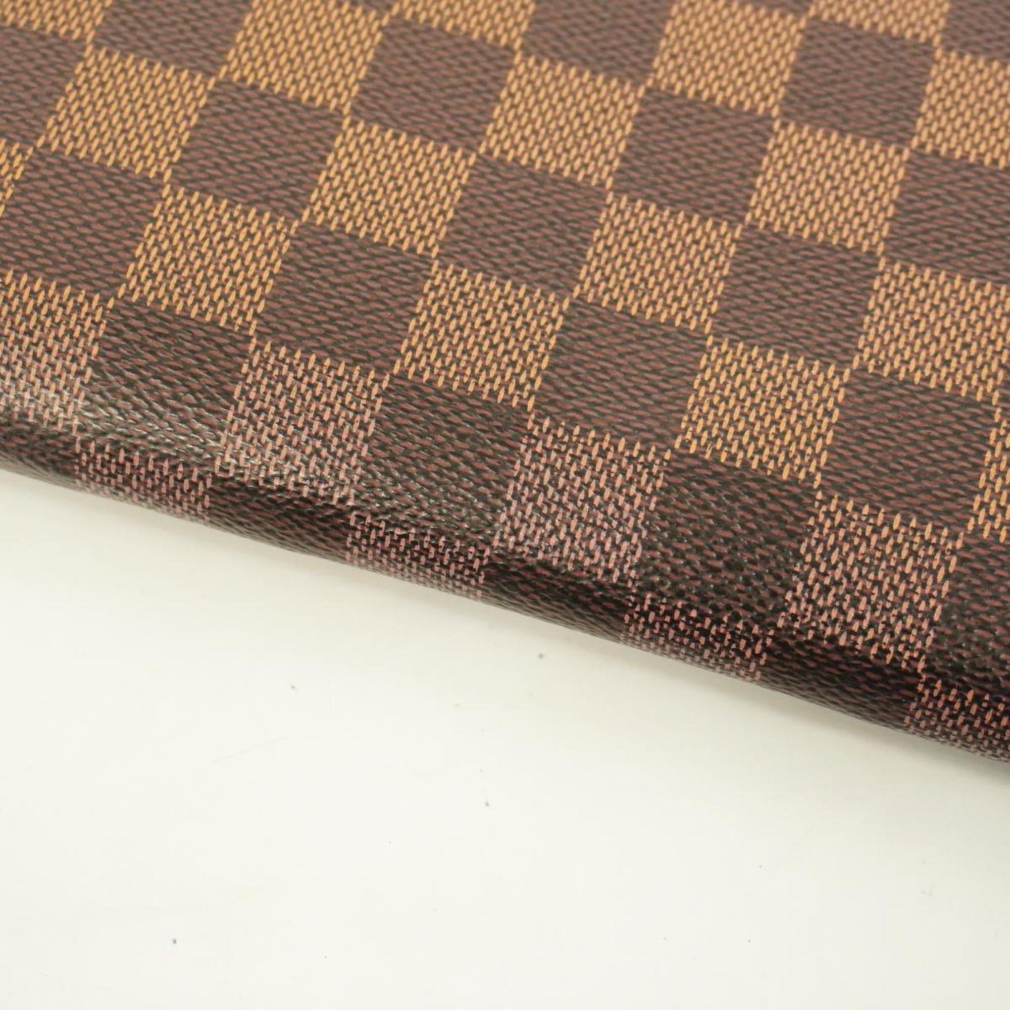 Louis Vuitton Long Wallet Damier Zippy N60015 Ebene Men's Women's