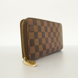 Louis Vuitton Long Wallet Damier Zippy N60015 Ebene Men's Women's