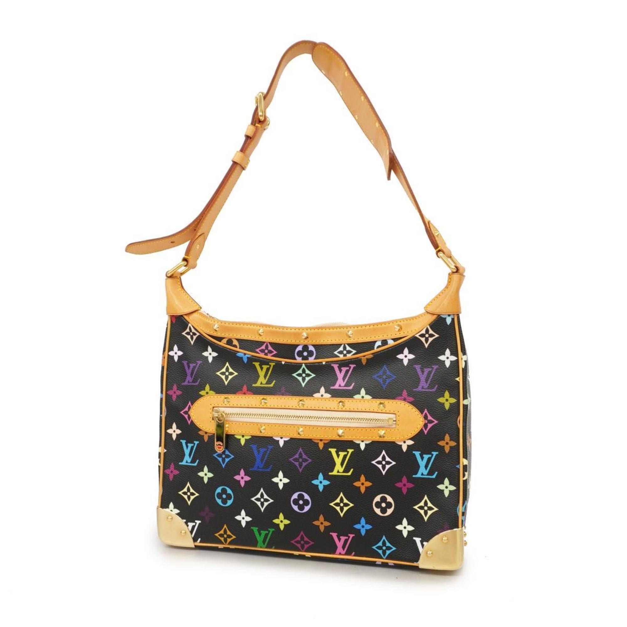 Louis Vuitton Shoulder Bag Monogram Multicolor Boulogne M92638 Noir Ladies