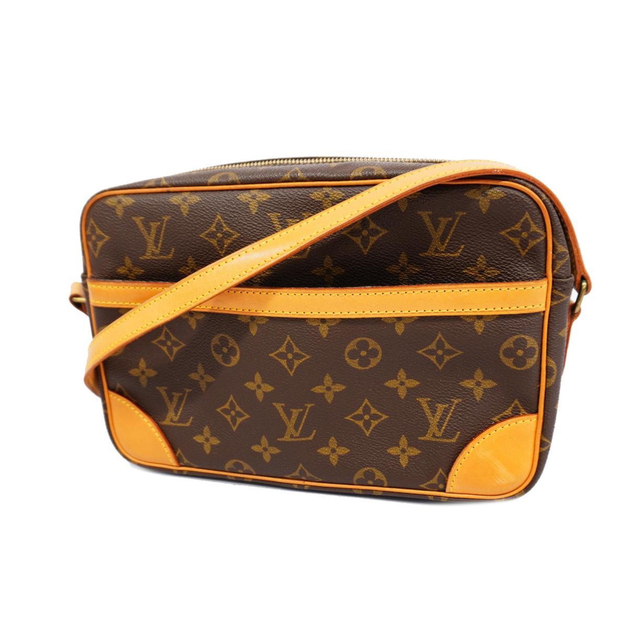 Louis Vuitton Shoulder Bag Monogram Trocadero 27 M51274 Brown Women's