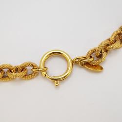 Chanel Necklace Coco Mark GP Plated Gold Women's