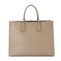 Louis Vuitton LOUIS VUITTON Monogram Empreinte On the Go MM 2way Tote Shoulder Bag Tourterelle M45607 RFID Onthego