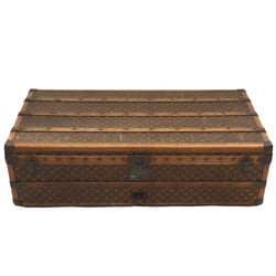 Louis Vuitton Monogram Malle Cabine Trunk Clothing Case Brown