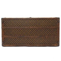 Louis Vuitton Monogram Malle Cabine Trunk Clothing Case Brown