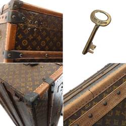 Louis Vuitton Monogram Malle Cabine Trunk Clothing Case Brown