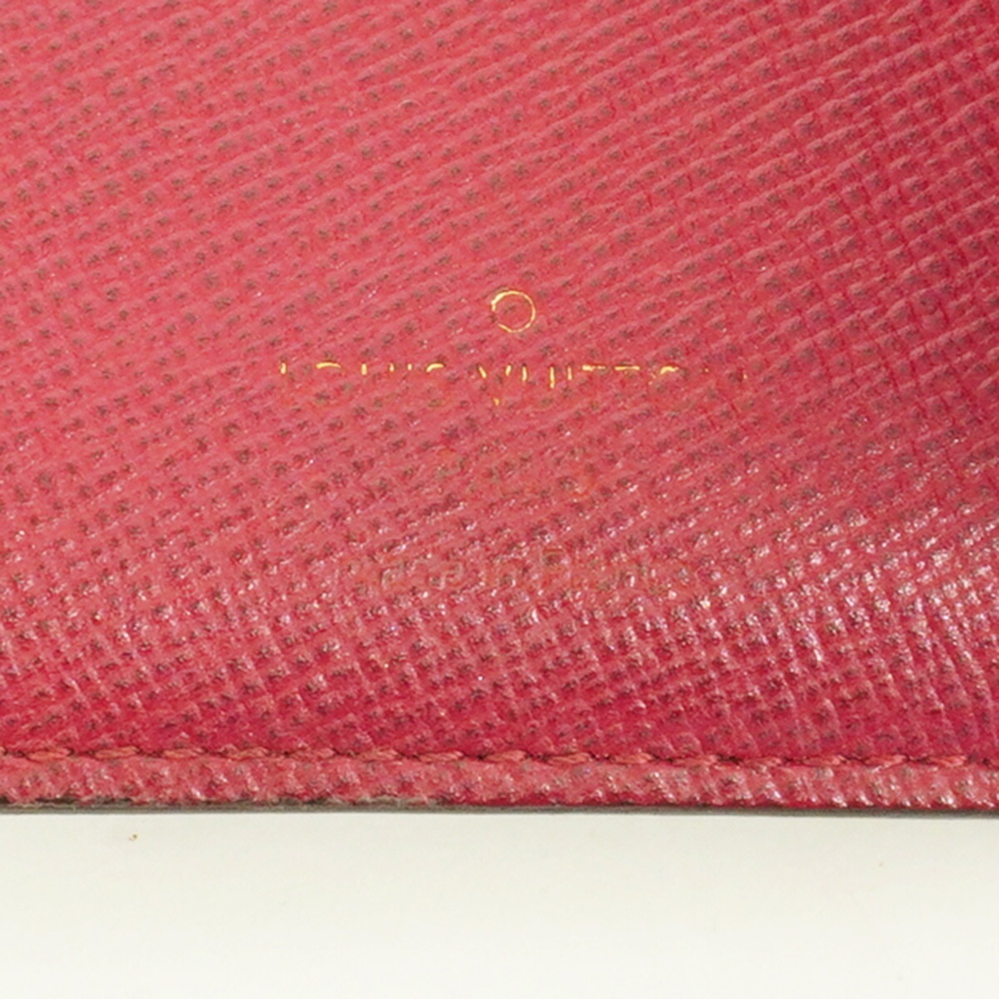 Louis Vuitton Tri-fold Wallet Monogram Portefeuille Victorine M41938 Fuchsia Women's