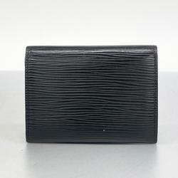 Louis Vuitton Business Card Holder Epi Envelope Carte de Visite M60652 Noir Men's Women's