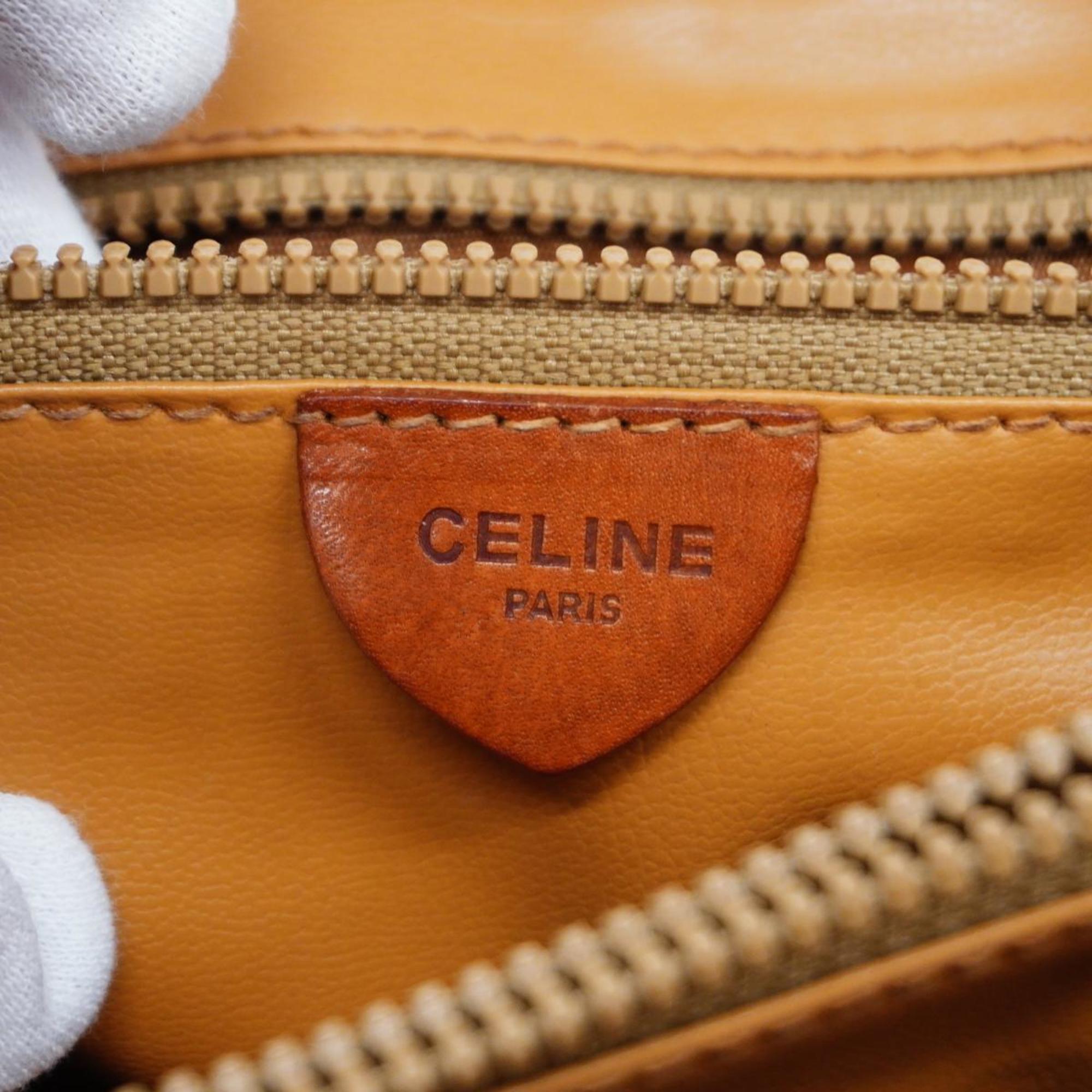 Celine handbag macadam brown ladies